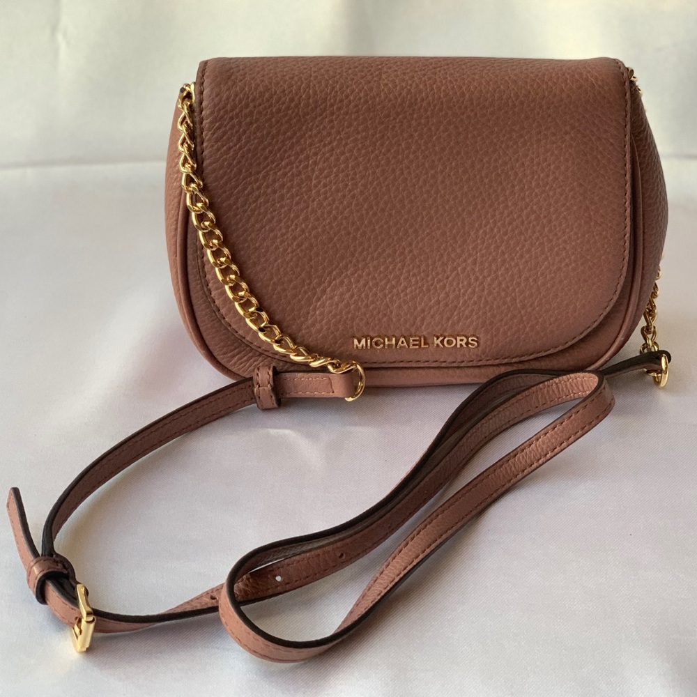 Michael Kors Small Bedford Leather Crossbody Bag